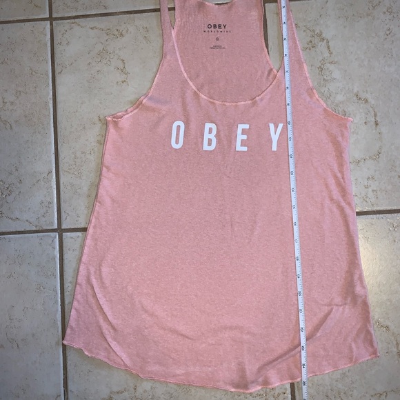 Obey racer back tank top size small - Picture 6 of 7